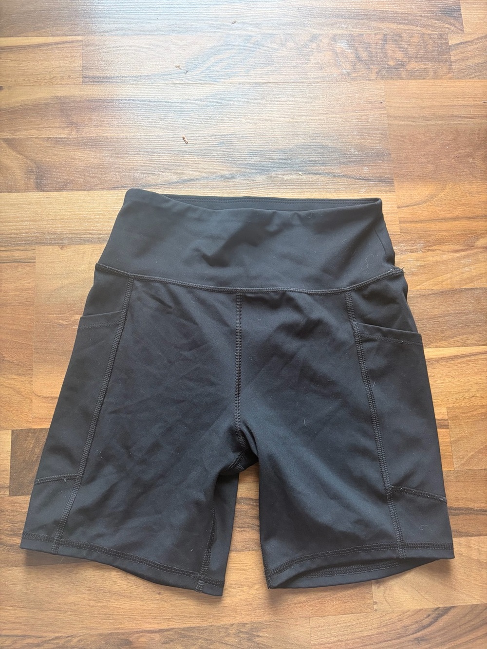 American Eagle Outfitters Black Bike Shorts with Pockets